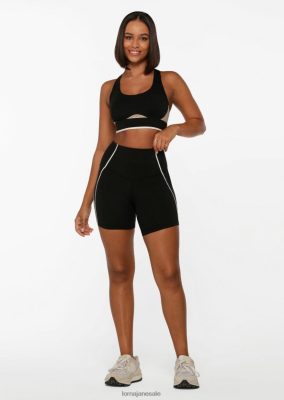 Lorna Jane donne Amplifica la bici da tasca in bond nero abbigliamento 2486DN10 Lorna Jane Italia