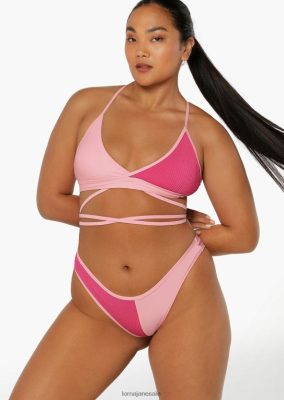 Lorna Jane donne Cali Contrast Swim Brief Fucsia caldo abbigliamento 2486DN426 Lorna Jane Clothing
