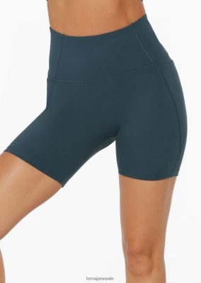 Lorna Jane donne Hi-Fold No Ride riciclati per bici da viaggio riciclato INDIGO PALE abbigliamento 2486DN87 Lorna Jane Clothing