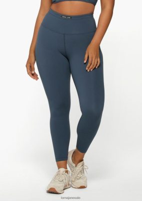 Lorna Jane donne Leggings alla caviglia a tasca del telefono in mesh INDIGO PALE abbigliamento 2486DN306 Lorna Jane Clothing