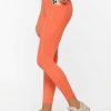 Lorna Jane donne Leggings alla caviglia tascabile del telefono superiore Sunset Orange abbigliamento 2486DN266 Lorna Jane Pants