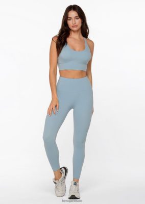 Lorna Jane donne Leggings biter della caviglia di loto viaggio blu abbigliamento 2486DN485 Lorna Jane Pants