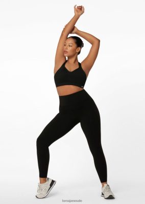 Lorna Jane donne Leggings per la caviglia Excel Ultimate Excel nero abbigliamento 2486DN467 Lorna Jane Pants