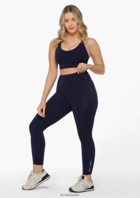 Lorna Jane donne Lotus No Bambe Biter Leggings Marina francese abbigliamento 2486DN124 Lorna Jane Italia
