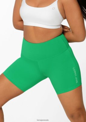 Lorna Jane donne Lotus No Chafe da 16 cm bici corto Mojito abbigliamento 2486DN365 Lorna Jane Pants