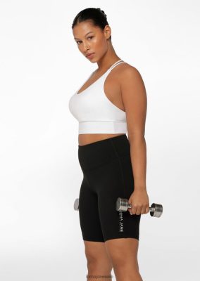 Lorna Jane donne Lotus no chafe da 8,2 "in bici nero abbigliamento 2486DN472 Lorna Jane Italia