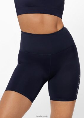 Lorna Jane donne Lotus no chiavi bici touch cool short Marina francese abbigliamento 2486DN184 Lorna Jane Italia