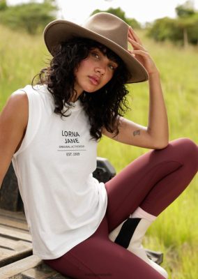 Lorna Jane donne Peak Performance Tank muscolare attivo porcellana abbigliamento 2486DN33 Lorna Jane Clothing
