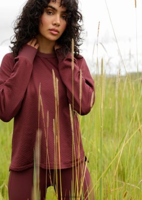 Lorna Jane donne Riscalda il sudore marrone abbigliamento 2486DN36 Lorna Jane Clothing