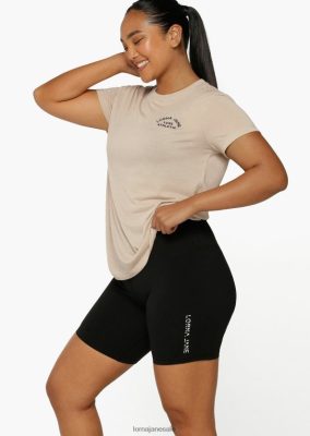 Lorna Jane donne T-shirt di loto bianco abbigliamento 2486DN348 Lorna Jane Clothing