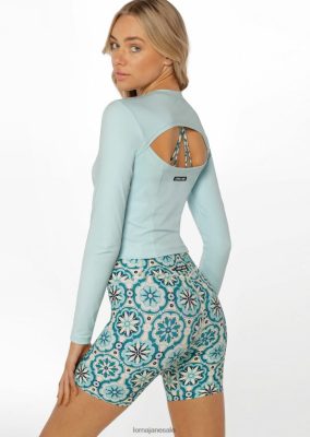 Lorna Jane donne Top a manica lunga cielo mattutino abbigliamento 2486DN352 Lorna Jane Italia
