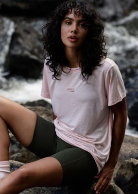 Lorna Jane donne Vai a Active Tee Pink incantato abbigliamento 2486DN47 Lorna Jane Pants