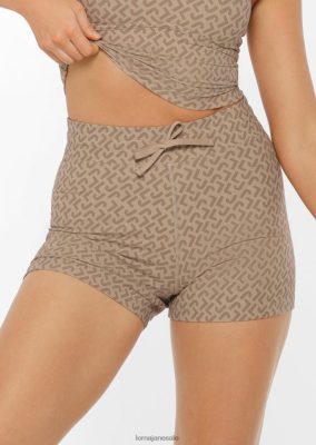 Lorna Jane donne calcio di costole monogrammatico Stampa monogrammatica abbigliamento 2486DN248 Lorna Jane Pants