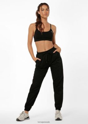Lorna Jane donne pantalone ad alta lunghezza appariscente in vita nero abbigliamento 2486DN211 Lorna Jane Italia