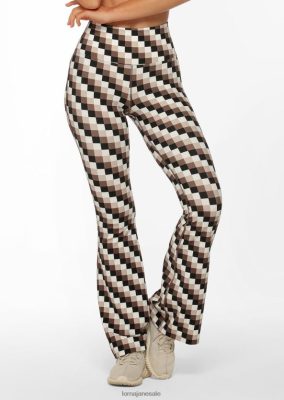 Lorna Jane donne razzi a costini che controllano retrò Stampa di controllo retrò abbigliamento 2486DN138 Lorna Jane Clothing