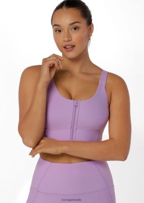 Lorna Jane donne reggiseno sportivo Excel finale lilla ronzio abbigliamento 2486DN390 Lorna Jane Clothing