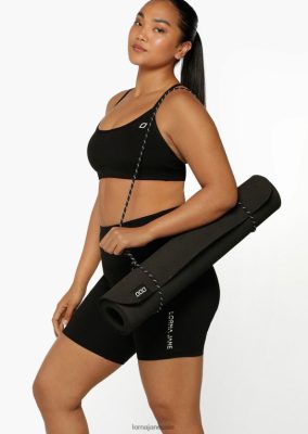 Lorna Jane donne tappetino da viaggio leggero nero accessorio 2486DN324 Lorna Jane Clothing